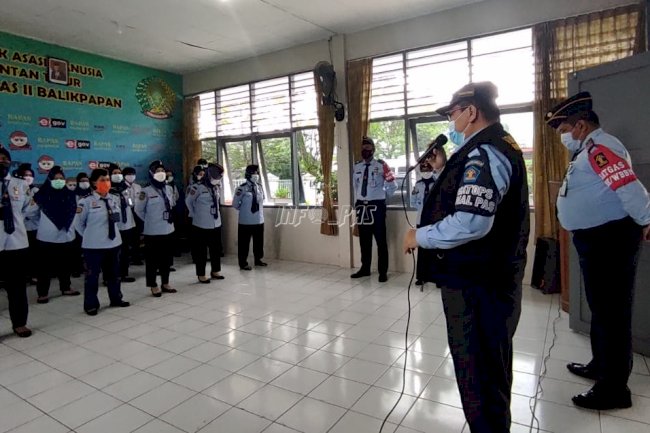Satops Patnal Kanwil Kaltim Inspeksi ke Bapas Balikpapan