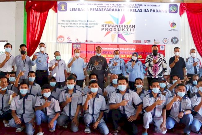 Lapas Padang Kembali Gandeng BLK, Kali ini Ajak 4 UPT Pemasyarakatan
