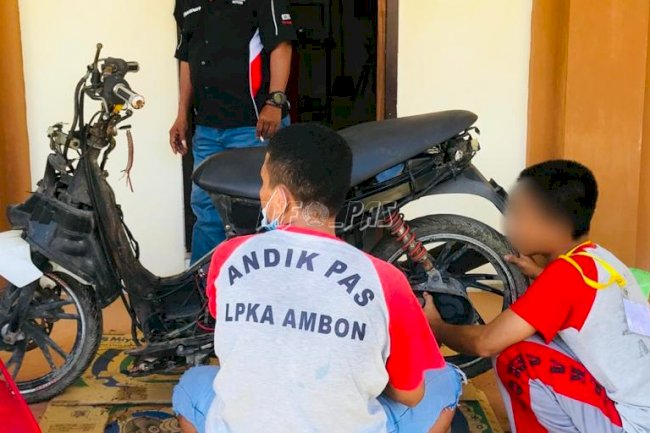 Motor Mangkrak 2 Tahun Berhasil Diperbaiki Anak LPKA Ambon