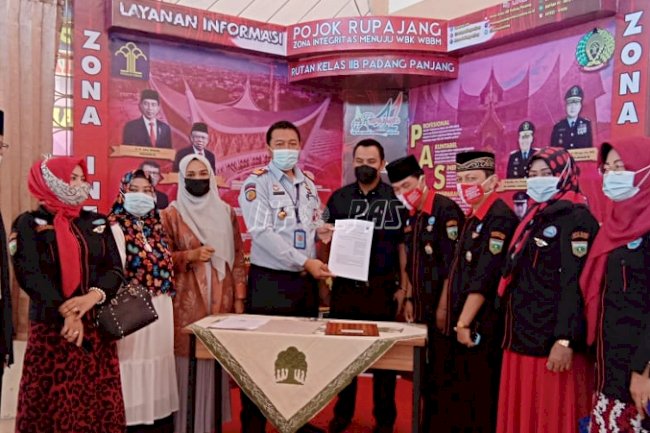 Peringati HANI, Rutan Padang Panjang Teken MoU dengan GANN