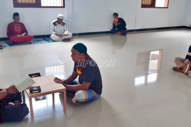 Lapas Ambon Terus Tingkatkan Pembinaan Keagamaan Islam bagi Narapidana