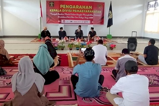 Petugas Rupbasan Kendari Dapat Penguatan Spiritual dari Kadivpas