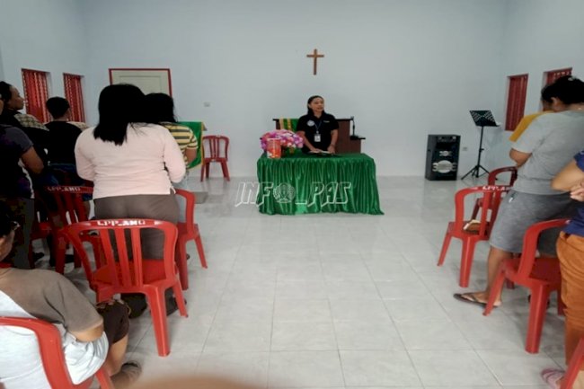 WBP Kristen di LPP Ambon Ikuti Ibadah Kunci Usbu