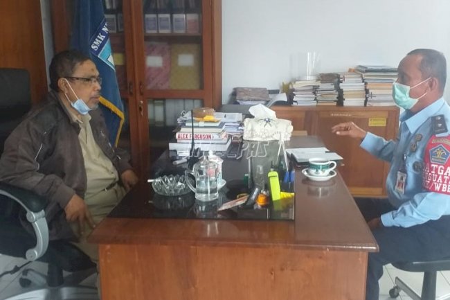 Tingkatkan Pembinaan Kemandirian, Lapas Ambon Gandeng SMKN 3 Ambon
