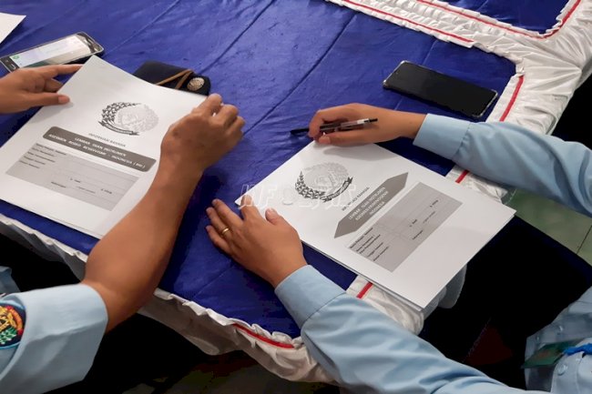 PK Bapas Palangka Raya Lakukan In House Training Instrumen Asesmen Risiko & Kriminogenik