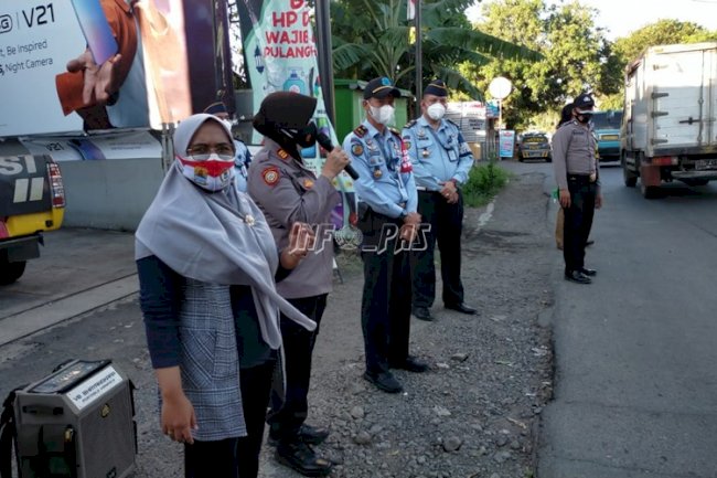 Rupbasan Cirebon Terjun Langsung Edukasikan Bahaya COVID-19