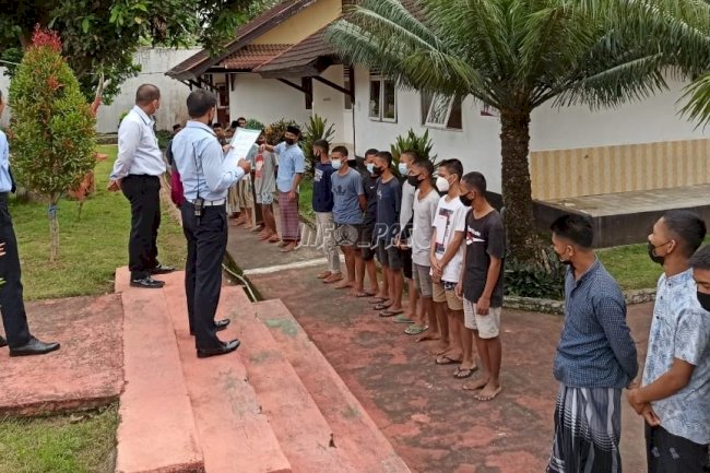 Ikuti Mapenaling, Anak LPKA Loteng Ditanamkan Kedisiplinan 