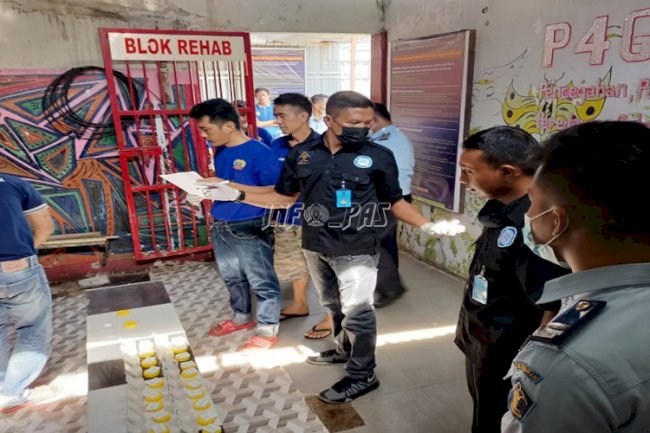 WBP Rehabilitasi di Lapas Padang Tes Urine, Ini Hasilnya