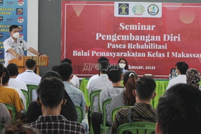 Gaet BNN Baddoka, Bapas Makassar Gelar Bimbingan Pascarehabilitasi