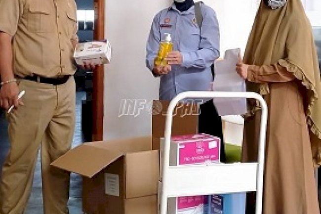 Lapas Rangkasbitung Dapat Bantuan Pencegahan COVID-19 dari Dinkes Lebak