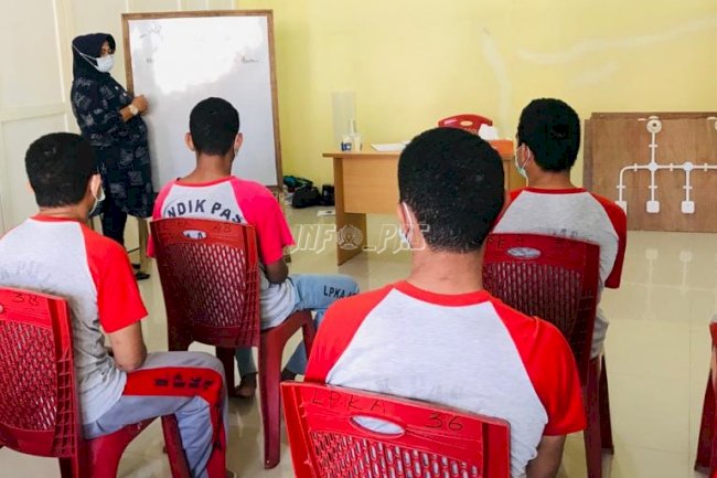 Anak LPKA Ambon Antusias Pelajari Materi Ekosistem 