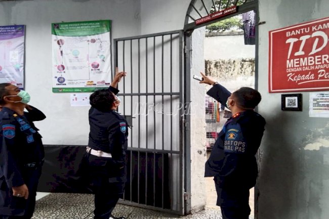 Antisipasi Kecelakaan Kerja, Karutan Bantaeng Pantau Kondisi Bangunan Rutan