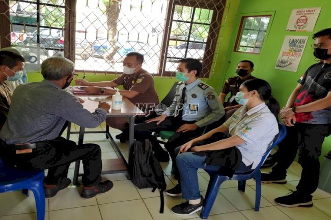 PK Bapas Palangka Raya Dampingi Pelimpahan Berkas Perkara ABH