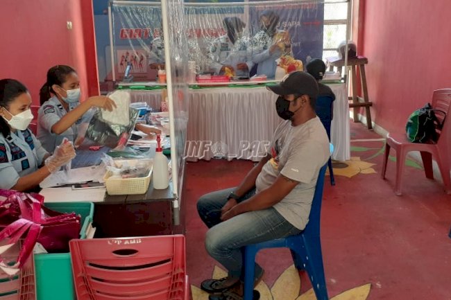 Maksimalkan Layanan Titipan WBP, LPP Ambon Sediakan Meja Sterilisasi