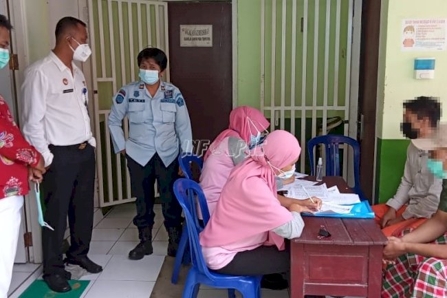 40 WBP Lapas Sampit Jalani Skrining HIV