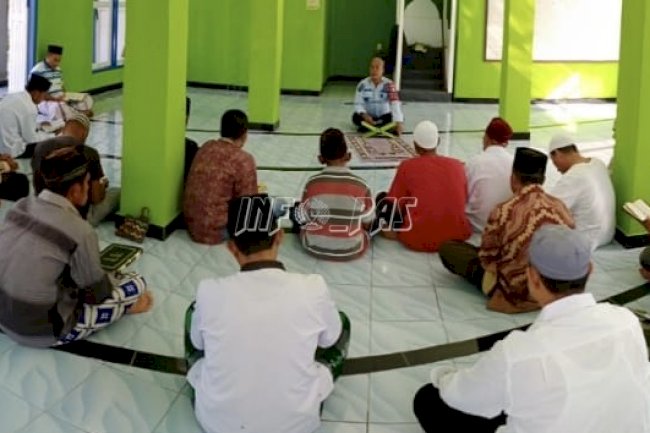 Dibekali Ilmu Agama, WBP Lapas Namlea Ikuti Pembinaan Kerohanian