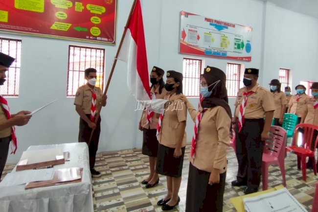 Gudep Pramuka Sweet Mahina Lapua Resmi Dikukuhkan