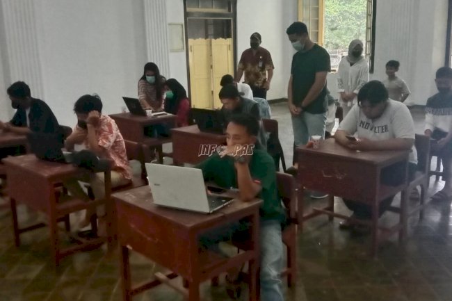 Lapas Banda Naira Fasilitasi Simulasi Ujian CAT CPNS Gratis