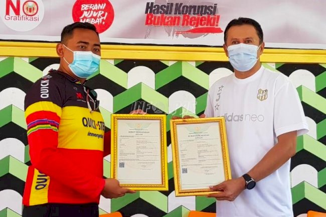 Kakanwil Sumut Sambangi Lapas Labuhan Bilik, Bawakan Oleh-Oleh Sertifikat