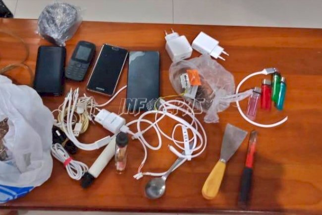 Geledah Blok WBP Kasus Korupsi, Satops Patnal Rutan Ambon Temukan Ini