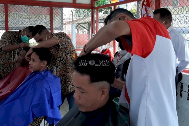  Usai Ikuti Pelatihan, Narapidana Lapas Ambon Terus Asah Kemampuan