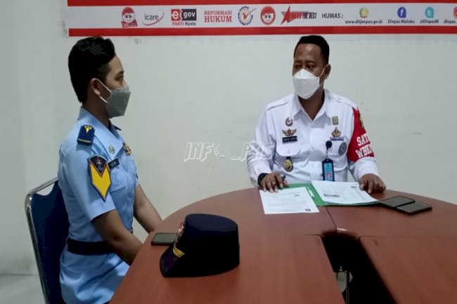 Rampungkan Orlap, Taruna Muda Poltekip Dapat Wejangan Plt. Kadivpas Maluku