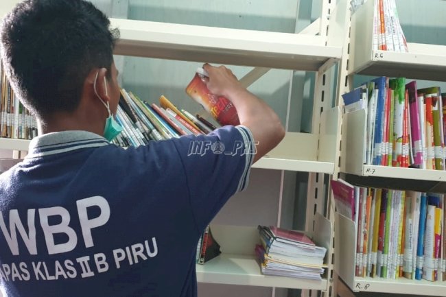 Lapas Piru Optimalkan Perpustakaan Lentera Hati