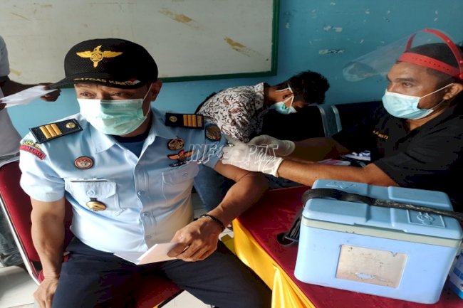 Vaksinasi Jajaran Pemasyarakatan Dukung Pencegahan COVID-19