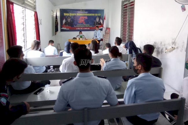 Evaluasi Kinerja Bulanan, Kalapas Banda Naira: Jangan Berpuas Diri