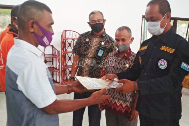 Tuntaskan Pelatihan Kemandirian, 40 WBP Lapas Piru Dinyatakan Kompeten