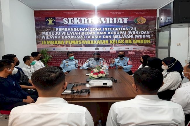 Jelang Latsar, CPNS Lapas Ambon Dapat Pembekalan