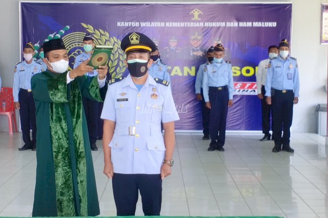 Usai Kosong 5 Bulan, Rutan Masohi Kini Miliki Kasubsi Yantah