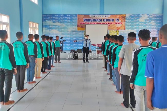 Anak LPKA Banda Aceh Dilatih LKBB