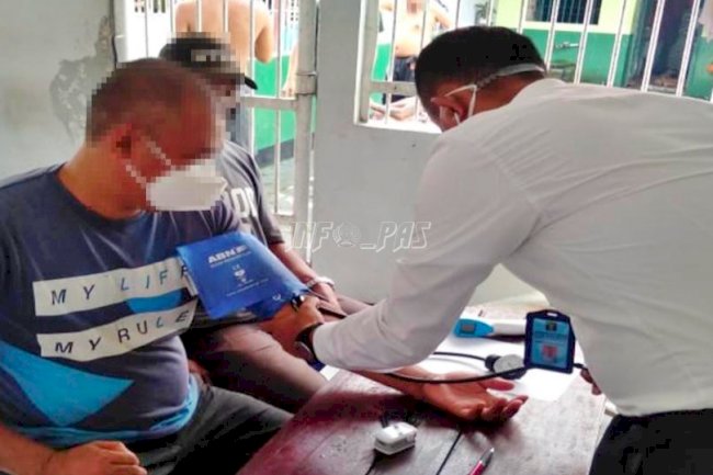 Tim Kesehatan Lapas Sampit Jemput Bola Layani WBP