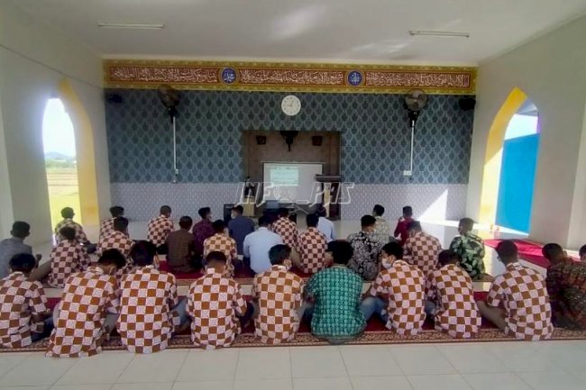 Anak LPKA Banda Aceh Bacakan Puisi pada Peringatan Puncak HAN 2021