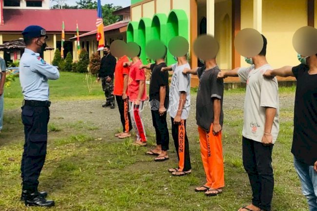 Tanamkan Kedisiplinan, Anak LPKA Ambon Dilatih LKBB