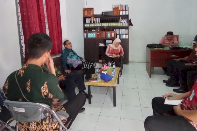 Evaluasi Kinerja, Tim Humas Lapas Banda Naira Diminta Terus Belajar