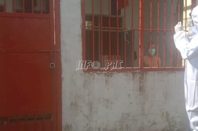 Petugas Kesehatan  Lapas Ambon Terus Pantau Narapidana Isoman