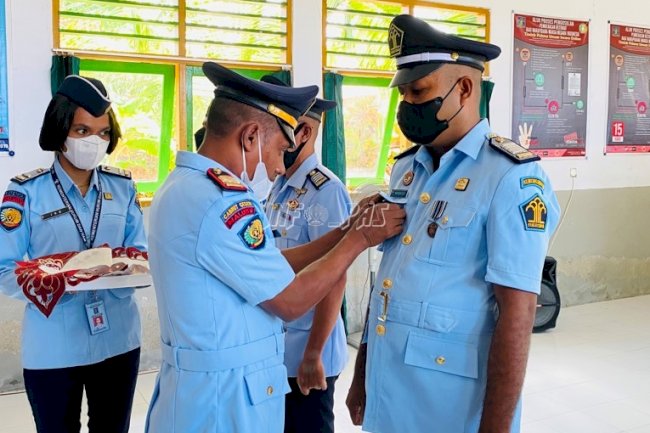 Isi Kekosongan Jabatan, Kalapas Geser Lantik 2 Kasubsi