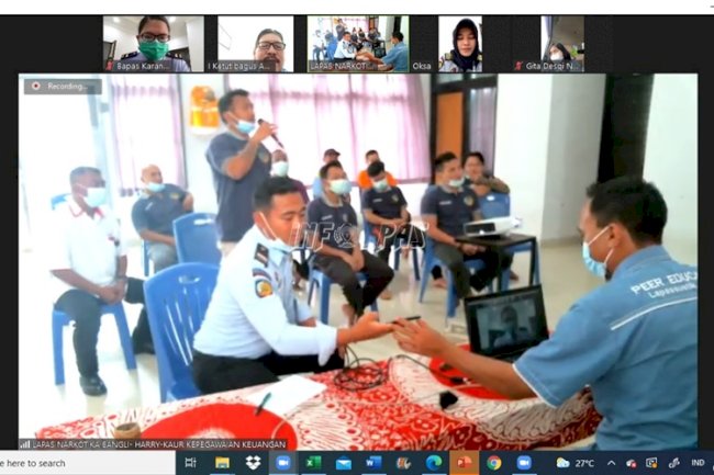  Paparkan Tusi Bapas, PK Bapas Karangasem Sapa WBP LPN Bangli