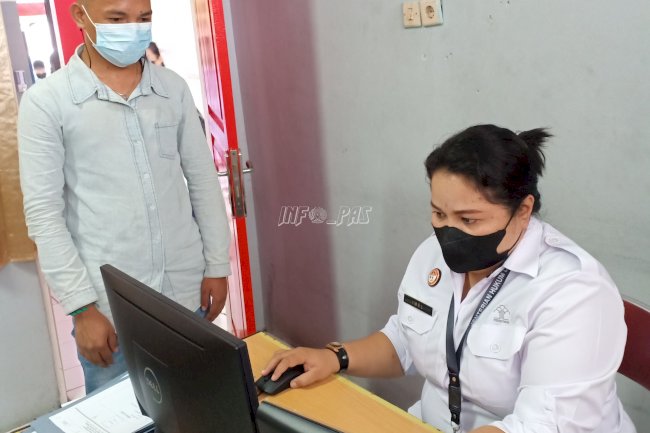 Bapas Ambon Terima WBP PB dari Lapas Ambon