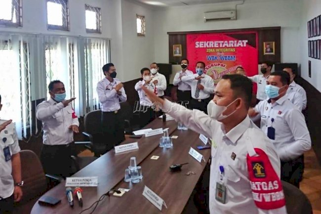Hadapi TPN, TPI Kemenkumham Beri Penguatan Lapas Rangkasbitung