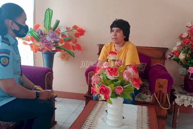 Kunjungi Klien PB, PK Bapas Ambon: Mulailah Merajut Masa Depan yang Indah