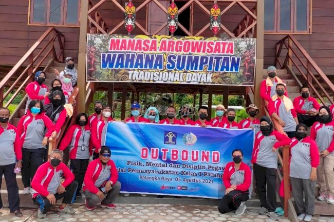 Lewat Mancakrida, Bapas Palangka Raya Perkuat Fisik, Mental, dan Disiplin Petugas