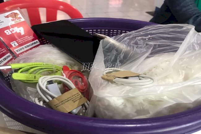 Petugas Lapas Semarang Gagalkan Penyelundupan HP di Dalam Nasi
