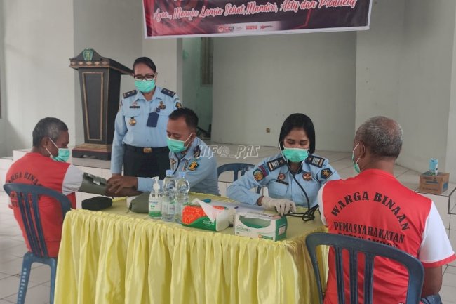 Posyandu Lansia, Wujud Kepedulian Rutan Ambon bagi WBP Lansia