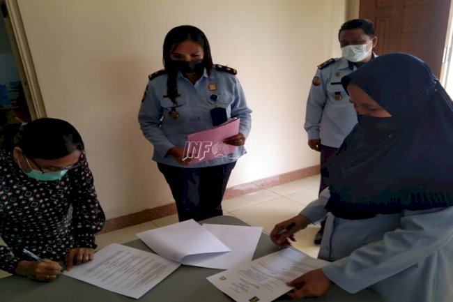 Jalin MoU, Bapas Ambon Gandeng Yayasan Pelangi Maluku