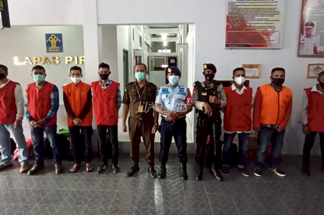 Terima 15 Tahanan Baru, Lapas Piru Terapkan Protokol Kesehatan