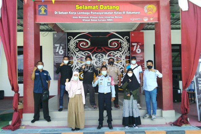 Lapas Sukamara Jalin Kerja Sama dengan Jurnalis Warta Sukamara
