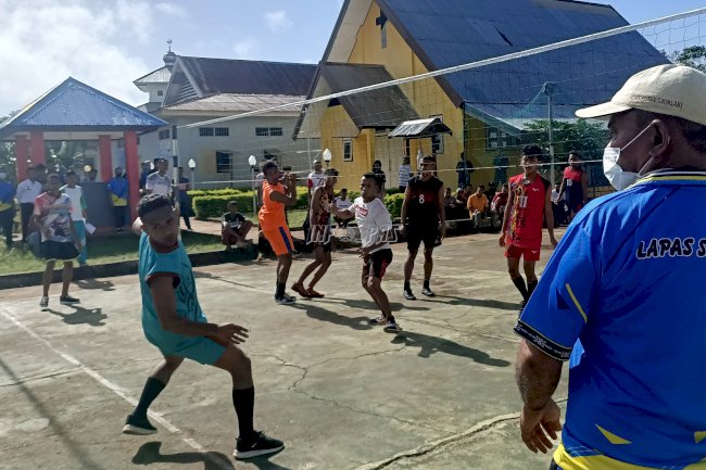 Berbagai Lomba Meriahkan HUT Ke-76 RI di Lapas